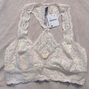 Free People Intimately Lace Bralette NWT